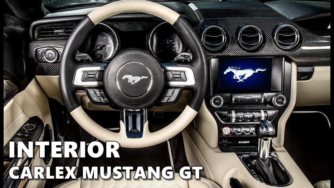 Carlex Mustang Gt Convertible Interior Upgrade