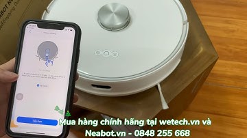 https://we-tech.vn - Cài đặt điện thoại với app Neabot - Robot hút bụi tự đổ rác Neabot N1 plus