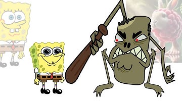 SpongeBob Kills Italian Brainrot Characters - Part 14 | SpongeBob Squarepants