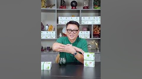Mc Quang Minh chia sẻ cảm nhận về sản phẩm Thải độc gan Organic Green Detox