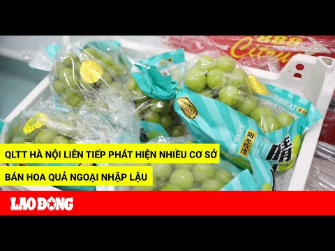 Video QLTT Hà Nội liên tiếp phát hiện nhiều cơ sở bán hoa... - YouTube