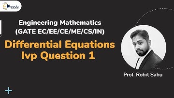 Solving Initial Value Problem In Engineering Mathematics | GATE Question 1