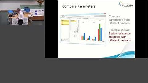 How to characterize a solar cell or OLED using PAIOS with Martin Neukom