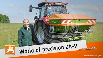 Precision TODAY: Mounted spreader ZA-V | AMAZONE