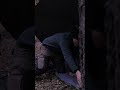Solo bushcraft overnight in the woods