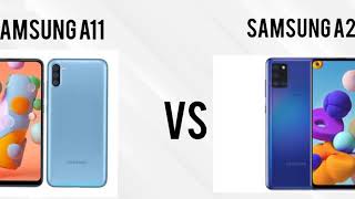 Samsung galaxy a11 vs Samsung galaxy a21s cuál es más rápido, análisis de sus principales caracteris