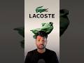🐊Lacoste ने अपना LOGO हटा दिया 😱