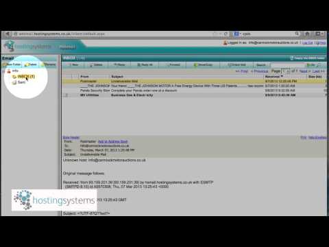 Hosting Systems Web Mail Tutorial 1 - How to Access Web Mail