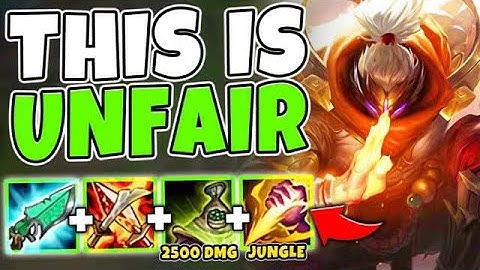 NUKE ANYONE WITH ONE W! AUTO + AUTO + W = 2500 DMG! (FULL AP JAX) - League of Legends