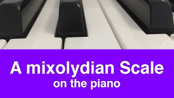 A Mixolydian Scale | Piano And Music Theory Tutorial✨