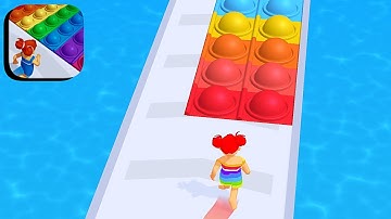 Pop It Run - All Levels Gameplay Android,ios (Part 18)