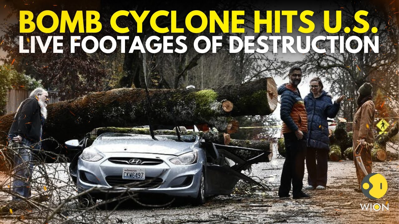 Bomb Cyclone LIVE: Deadly Cyclone Slams US, Leaves At Leasr Two Dead ...