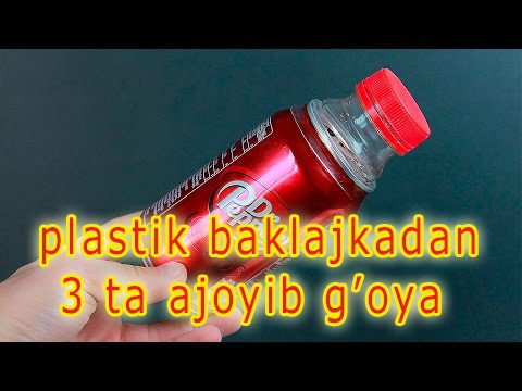 Video: Qanday qilib plastik butilkalardan qayiq yasash mumkin