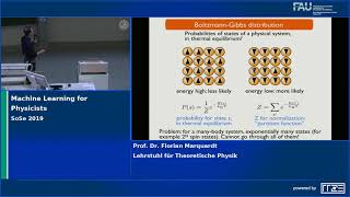 Machine Learning for Physicists (Lecture 9): Boltzmann machines