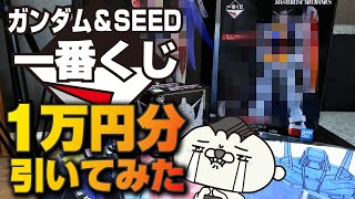 ガンダム＆SEED一番くじを1万円分引いてみた。ついに勝利の女神がクラフタに微笑みかける！？