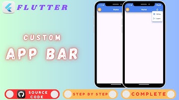 How to Create a Custom AppBar in Flutter | Flutter Custom AppBar Tutorial #flutter #android #ios