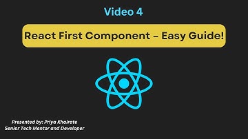 🔹 Video 4 | React First Component