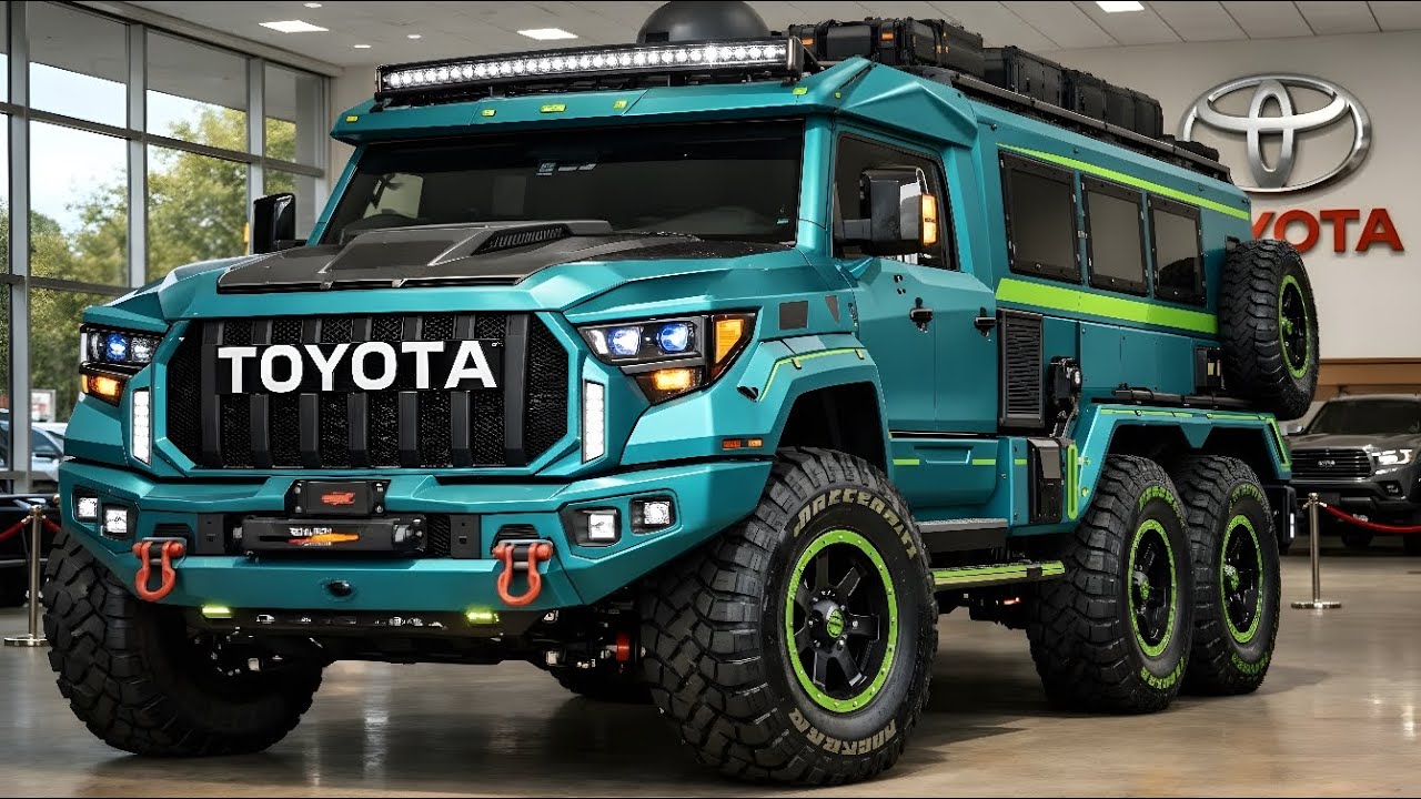 World’s Craziest Toyota 6×6 Truck | Ultimate Mountain Adventure Machine 