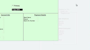how to create payroll process in tally erp9 in tamil video tutorial create by s2ivector