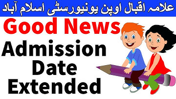 Aiou Admission Form semester Spring 2022 Allama Iqbal open university | AIOU INFO