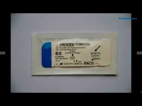 Suture materials. Читаем шовный материал по упаковке :)
