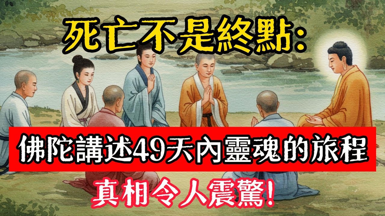 死亡不是終點：佛陀講述49天內靈魂的旅程，真相令人震驚！#佛學 #正能量 #菩提解脫道 #佛教文化 #佛教故事 #人生感悟