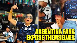 Racist Argentina Fans Throw Slurs At Black Fan