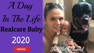 A Day in the life with a Realcare Baby 2020!