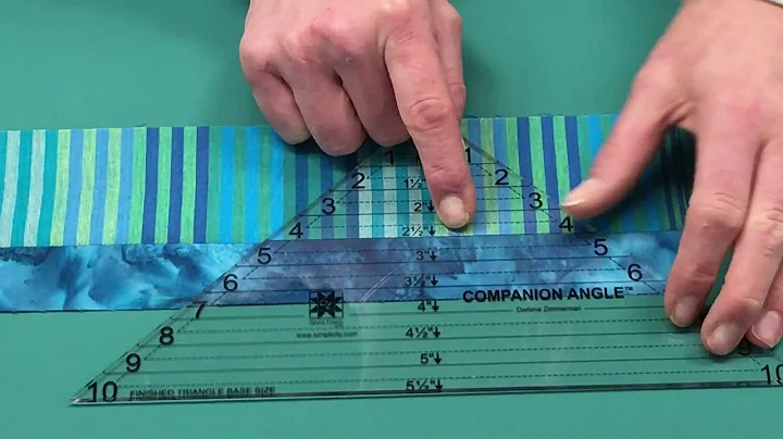 How to use the Companion Angle ruler