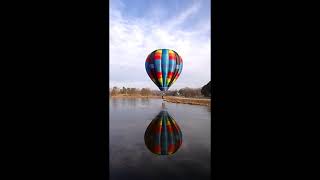 Stellar Hot Air Ballooning (Nebula) Skimming the Pond