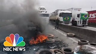 Nationwide Protests Spark In Brazil After Historic Presidential Election