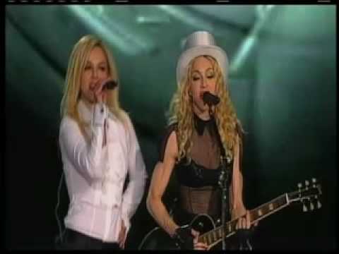 Britney and Madonna perform in LA