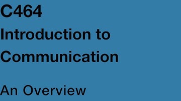 WGU - C464 Introduction to Communication | Passed!!!
