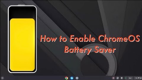 How to Enable ChromeOS Battery Saver | The Tech Boy