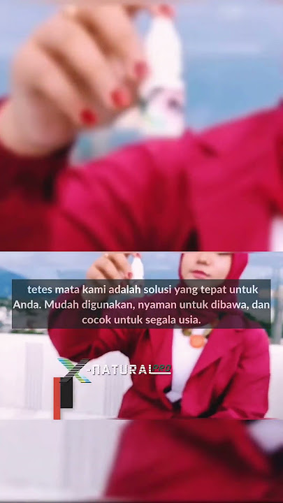 Tetes Mata X-Natural PRO Prof. Ainul Fatah, Ph.D - Info cek deskripsi