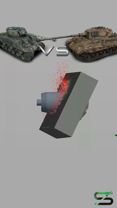 Sherman Firefly Vs King Tiger #shorts