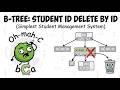 The simpliest Student Mangament system but I made delete student by Id