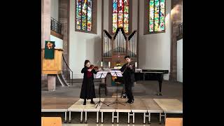 schubert Der Erlkönig for violin and viola
