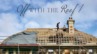 RAISING the château ROOF! Château Restoration Progress #6