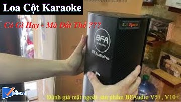 #Review - Loa Cột Karaoke Có Phải Xu Hướng Mới ? Trải Nghiệm Chất Âm Loa Cột BFAudio V5+, V10+