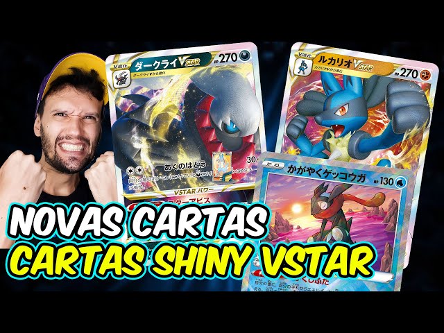 TIREI A CARTA RARA DOURADA GIRATINA VSTAR  CAPITÃO HUNTER CARTAS POKEMON  TCG 