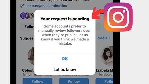 How To Fix Your Request is Pending Problem On Instagram in iPhone