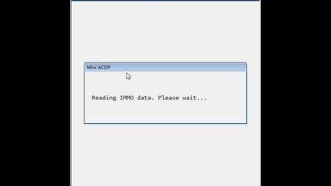 How to change Vin Number of BMW With YanHua ACDP Mini