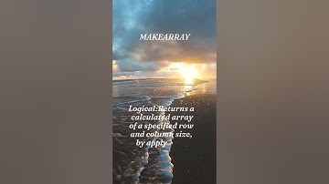 MAKEARRAY