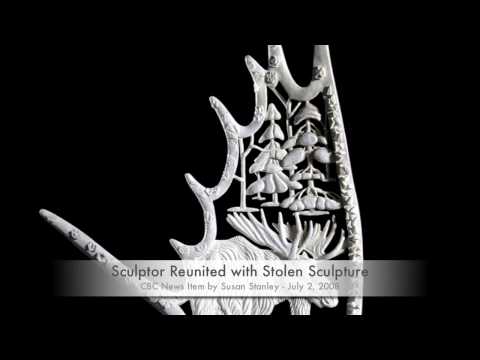 CBC News - Sculptor Reunited with Stolen Sculpture - July 2, 2008