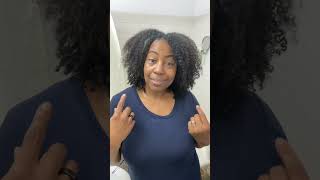Wet to Dry Wash and Go on Fine Natural Hair