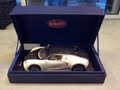 Bugatti veyron super sport by mr collection models  solid white matt  carbonium  118