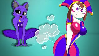 Catnap X Pomni Fart | Amazing Digital Circus Vs Poppy Playtime Animation