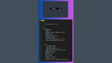 Spring Tab Bar Using HTML CSS and JS #shorts