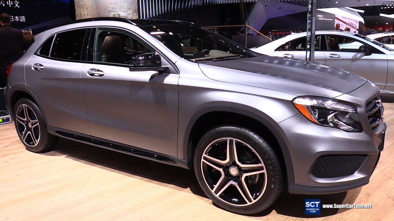 2016 Mercedes Benz Gla Class Gla250 4matic Exterior And Interior Walkaround 2016 Detroit Auto Show